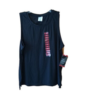 ֎5 FOR $25֍ (d1-14) Men's perforated tank XL